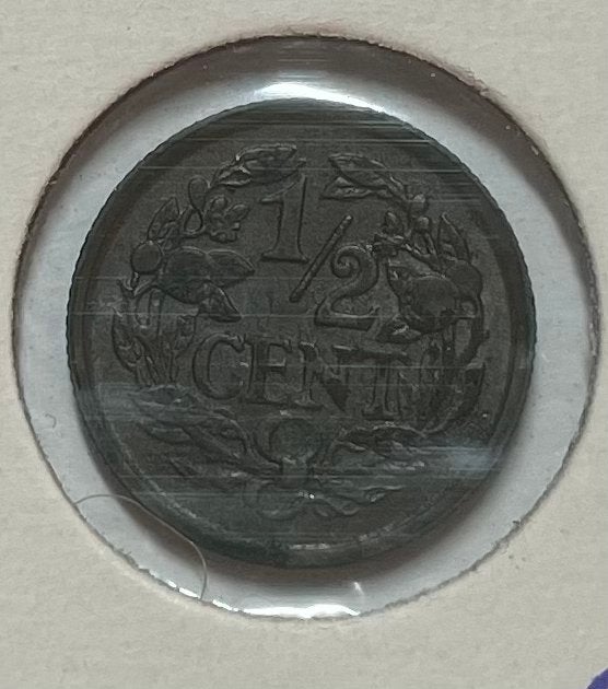 1/2 cent Nederland 1937, Ophalen of Verzenden, Koningin Wilhelmina