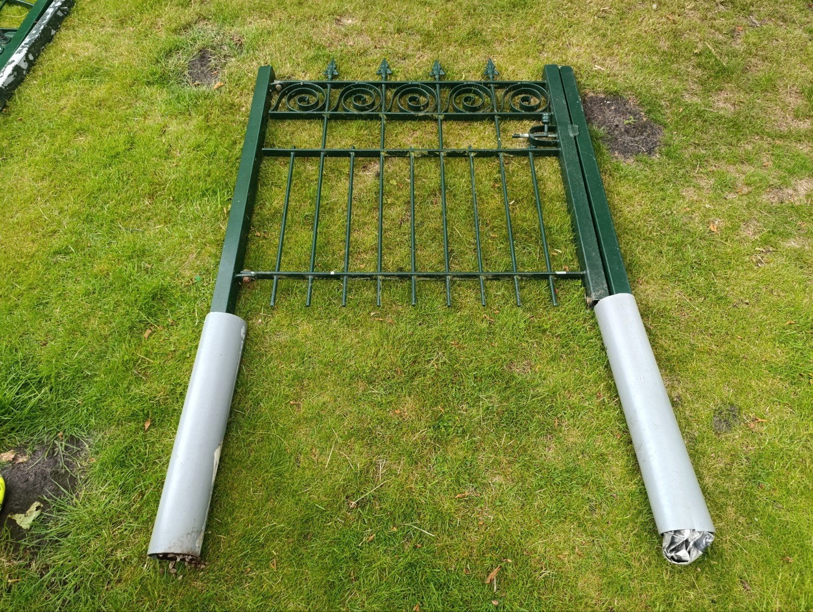 Stalen sierhekwerk, Tuin en Terras, Tuinhekken en Hekwerk, Ophalen, Gebruikt, IJzer, Sierhekwerk