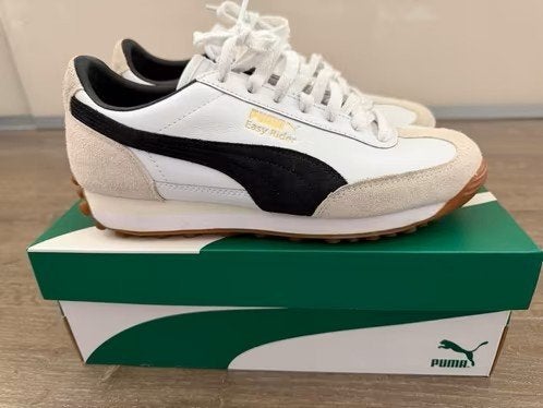 Wit met zwarte Puma Easy Rider sneakers 38,5, Puma, Wit, Ophalen of Verzenden, Sneakers of Gympen