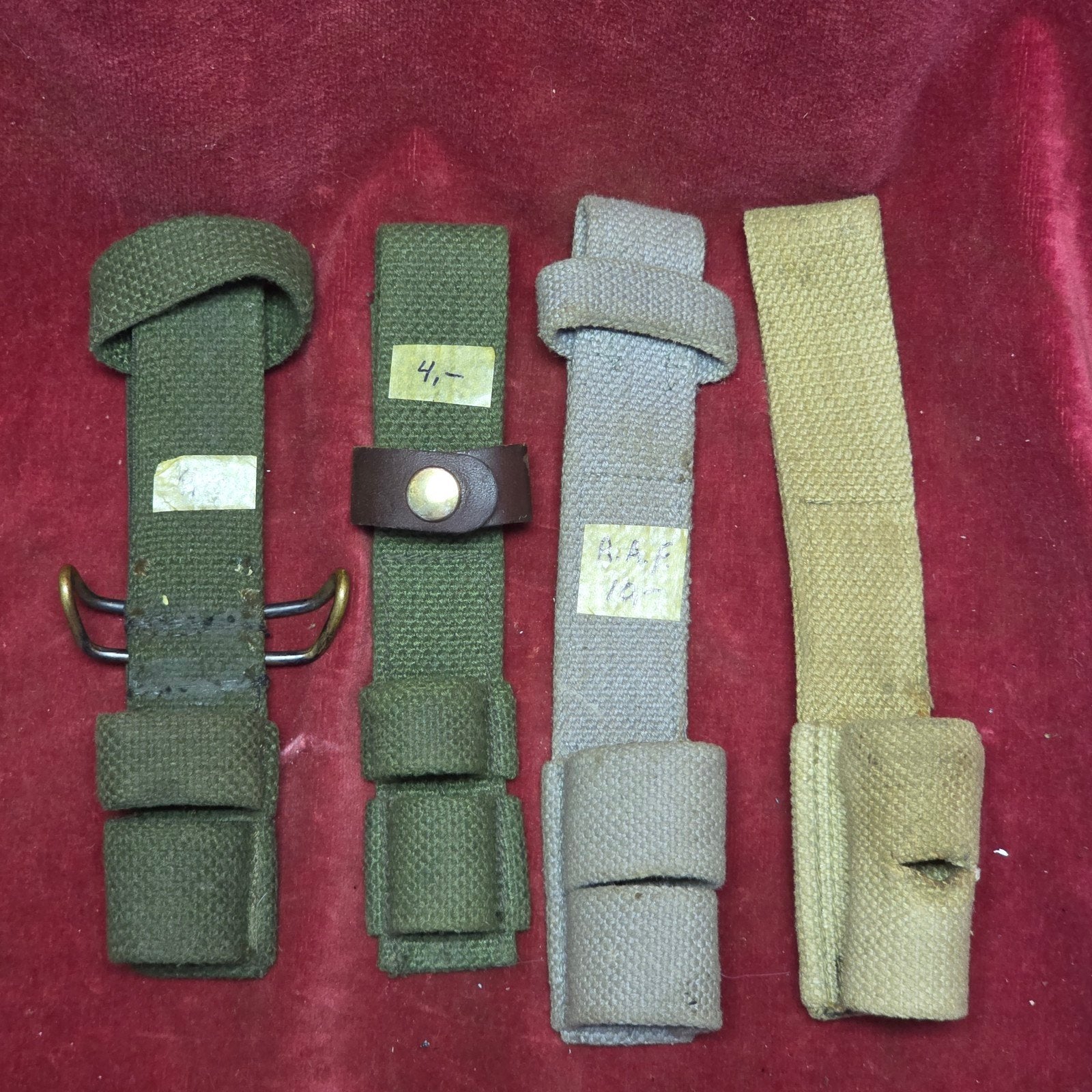 Engelse/Canadese bajonetdragers (kikkers) incl. RAF, Ophalen of Verzenden, Luchtmacht, Engeland, Overige typen