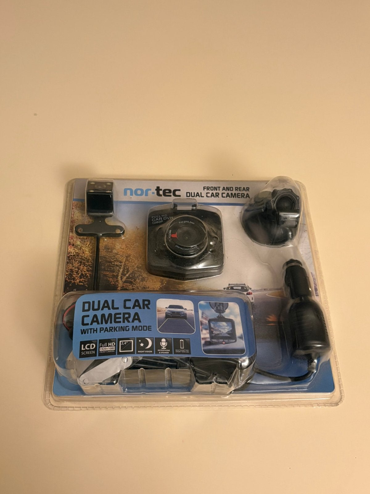 Dual car camera, Ophalen, Zo goed als nieuw