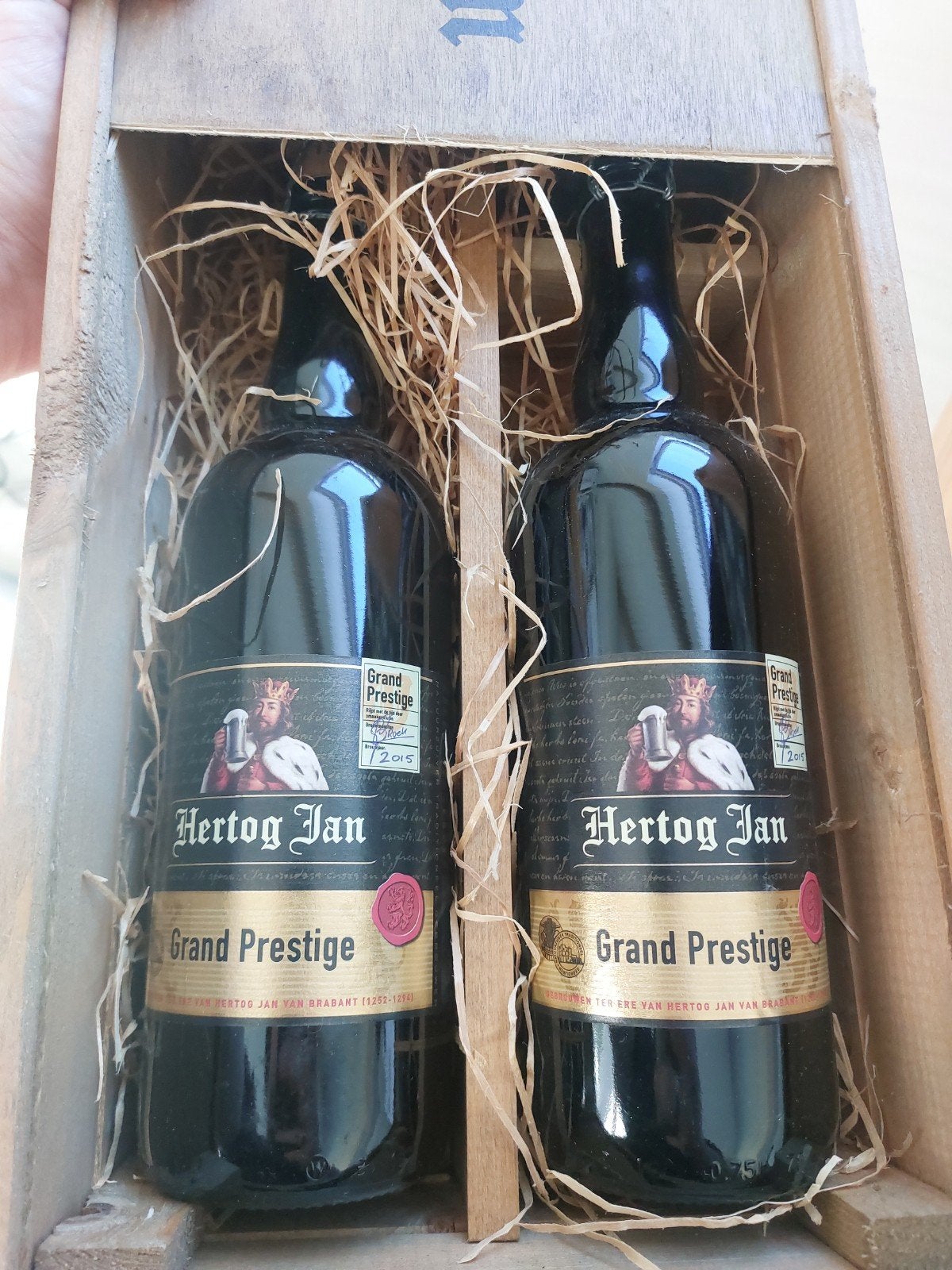 Hertog Jan Grand Perstige 2015., Verzamelen, Ophalen, Nieuw, Flesje(s), Hertog Jan