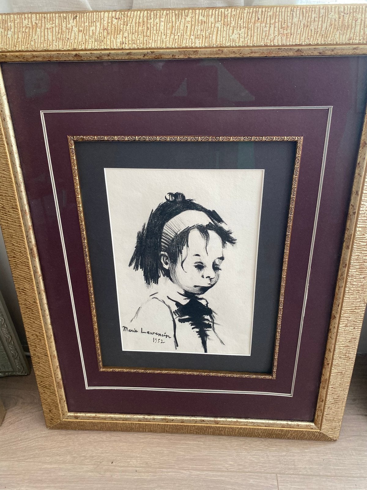 Portret van Marie Laurencin 1952, Antiek en Kunst, Ophalen of Verzenden