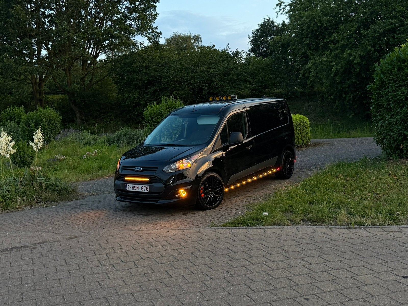 Ford transit connect 2017 1.5 diesel automaat, Ophalen, Voor, Ford, Bumper