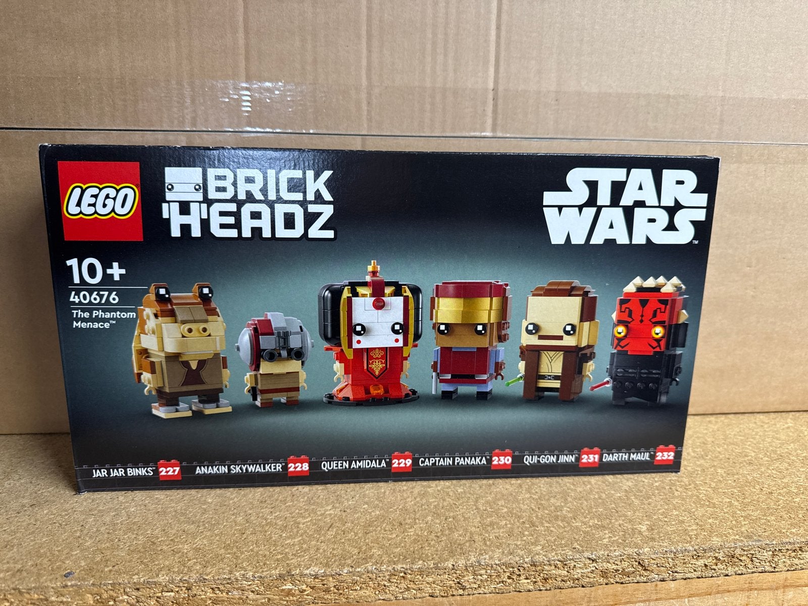 LEGO BrickHeadz Star Wars: The Phantom Menace 40676, Ophalen of Verzenden, Nieuw, Overige merken