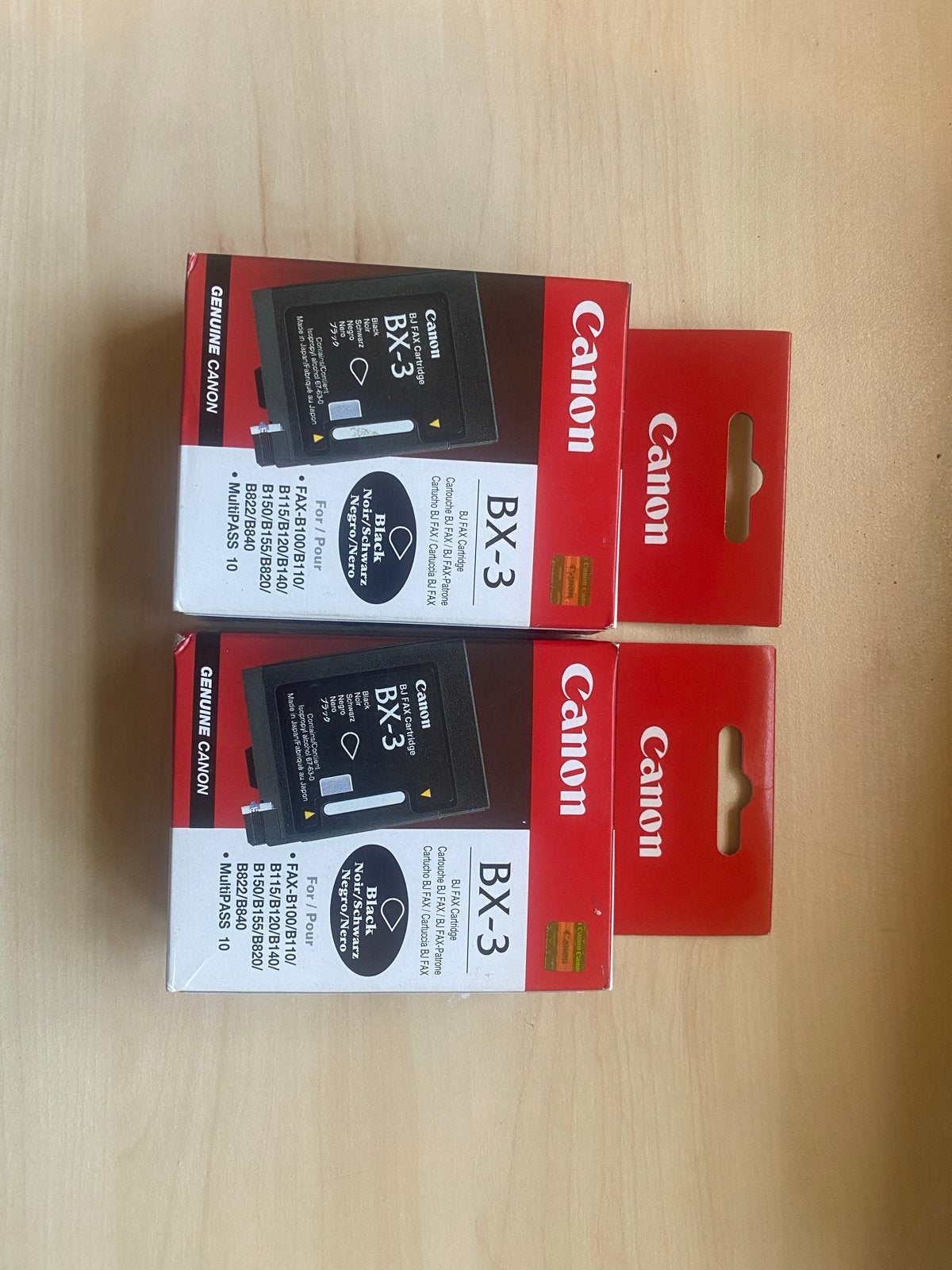 2x Canon BX-3 Zwarte Fax Cartridge - Nieuw in doos, Computers en Software, Faxen, Inkjetprinter, All-in-one, Nieuw
