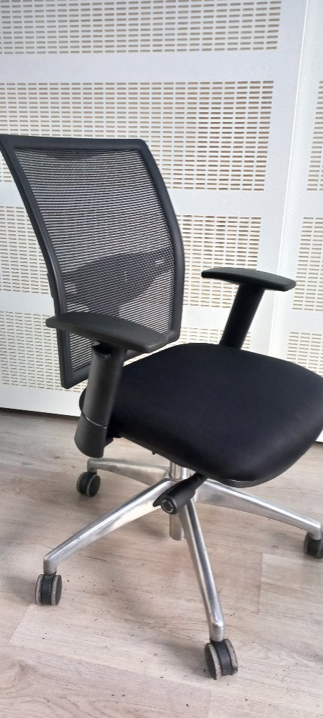 5x Aergo 365 ARBO Bureaustoel Refurbished, Huis en Inrichting, Bureaustoelen, Ophalen, Gebruikt, Zwart, Bureaustoel
