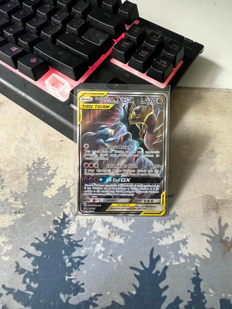 Garchomp & Giratina GX TAG TEAM Nm, Ophalen of Verzenden, Nieuw