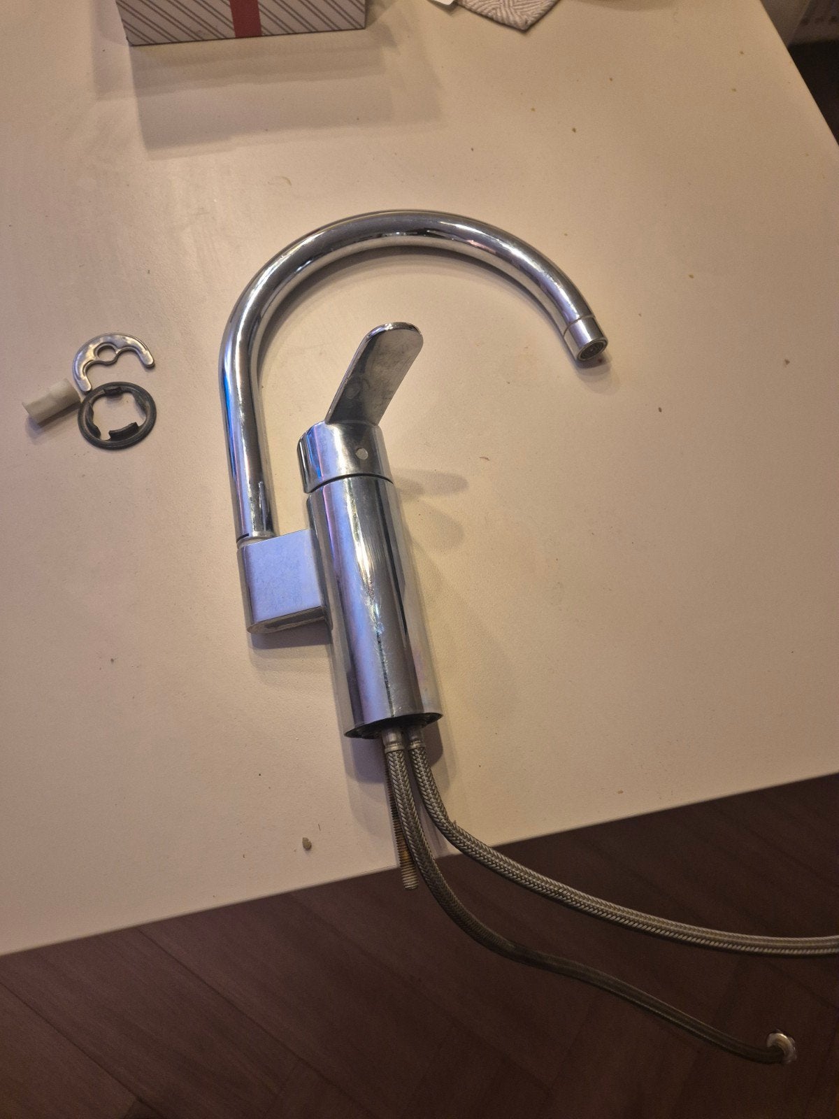 Grohe design Keukenkraan - Chroom, Ophalen of Verzenden, Gebruikt, Chroom, Kraan