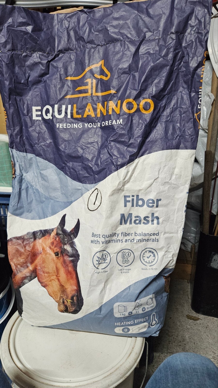 Slobber voor oudere paarden. Super lekker., Dieren en Toebehoren, Ophalen, Zo goed als nieuw
