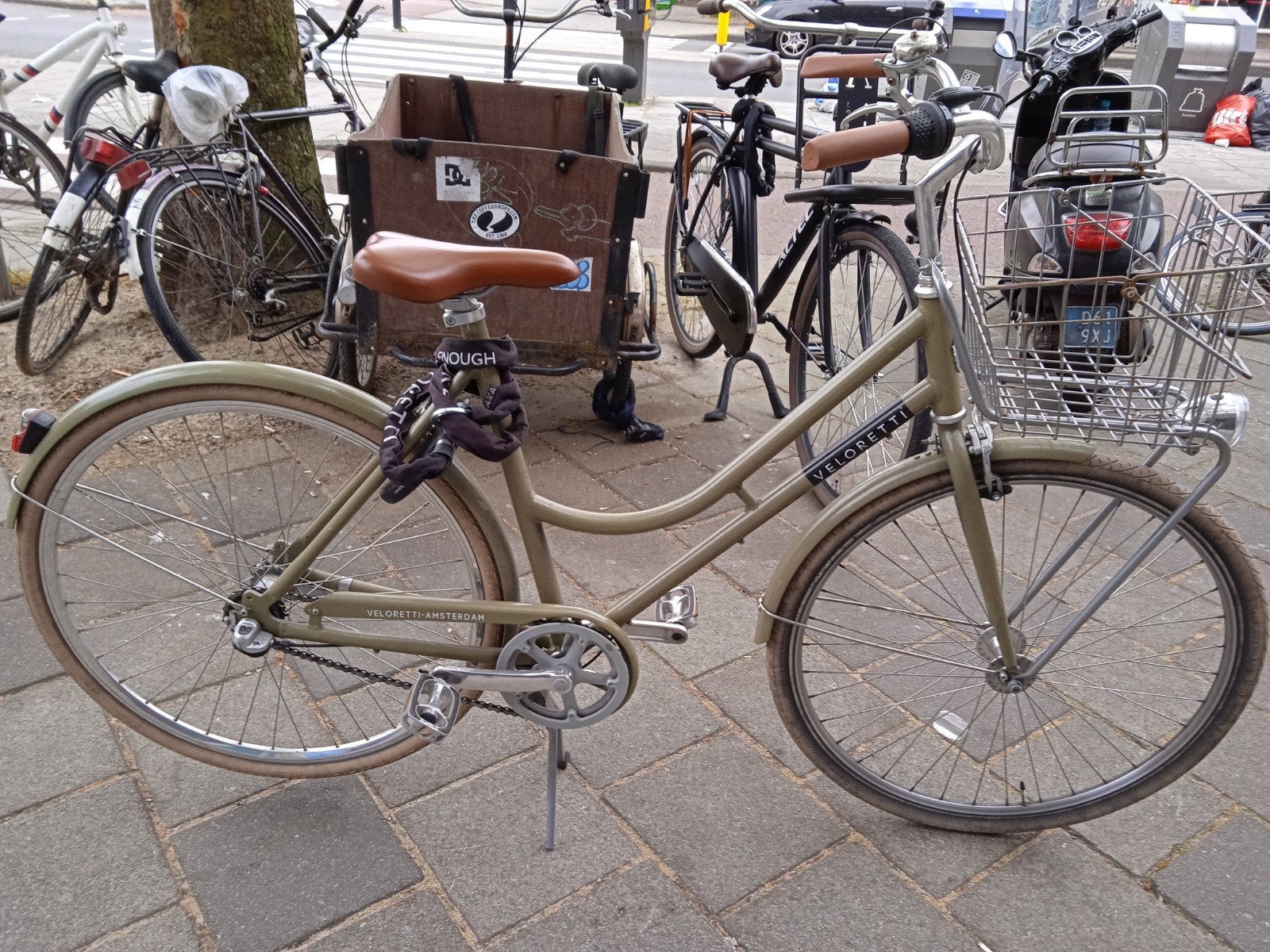veloretti Dames fiets 28 inch 3 versnellingen slot, 55 tot 59 cm, Ophalen of Verzenden
