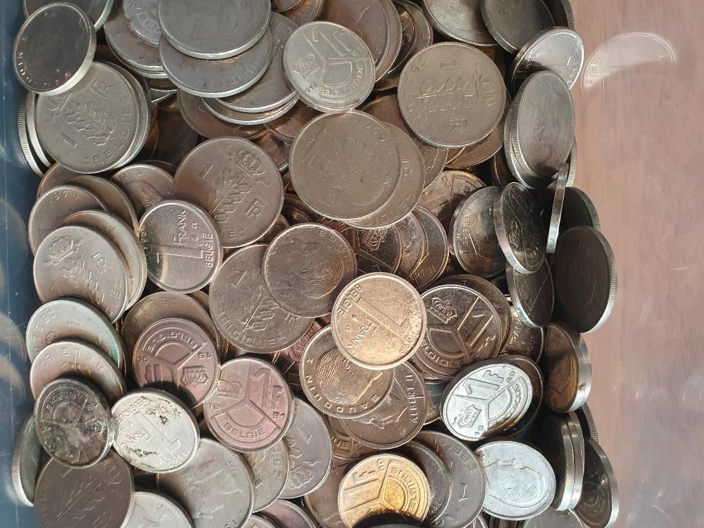 Ruim 9,6 kilo Belgische Franken/Francs!, Ophalen of Verzenden, België