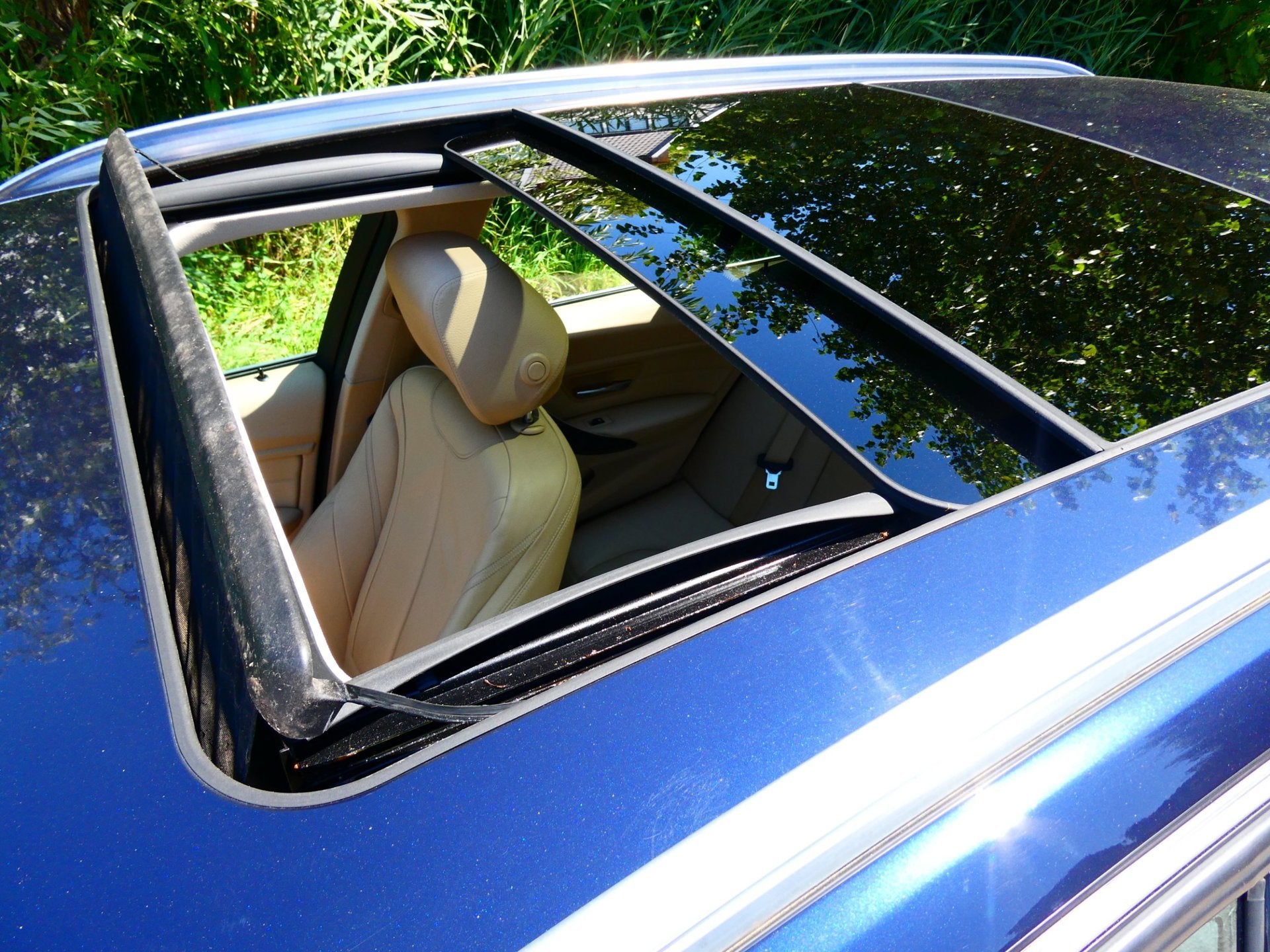BMW 3-serie Touring 328i Automaat 245pk Keyless Leder Navi S, Auto's, Automaat, Gebruikt, Beige, 4 cilinders