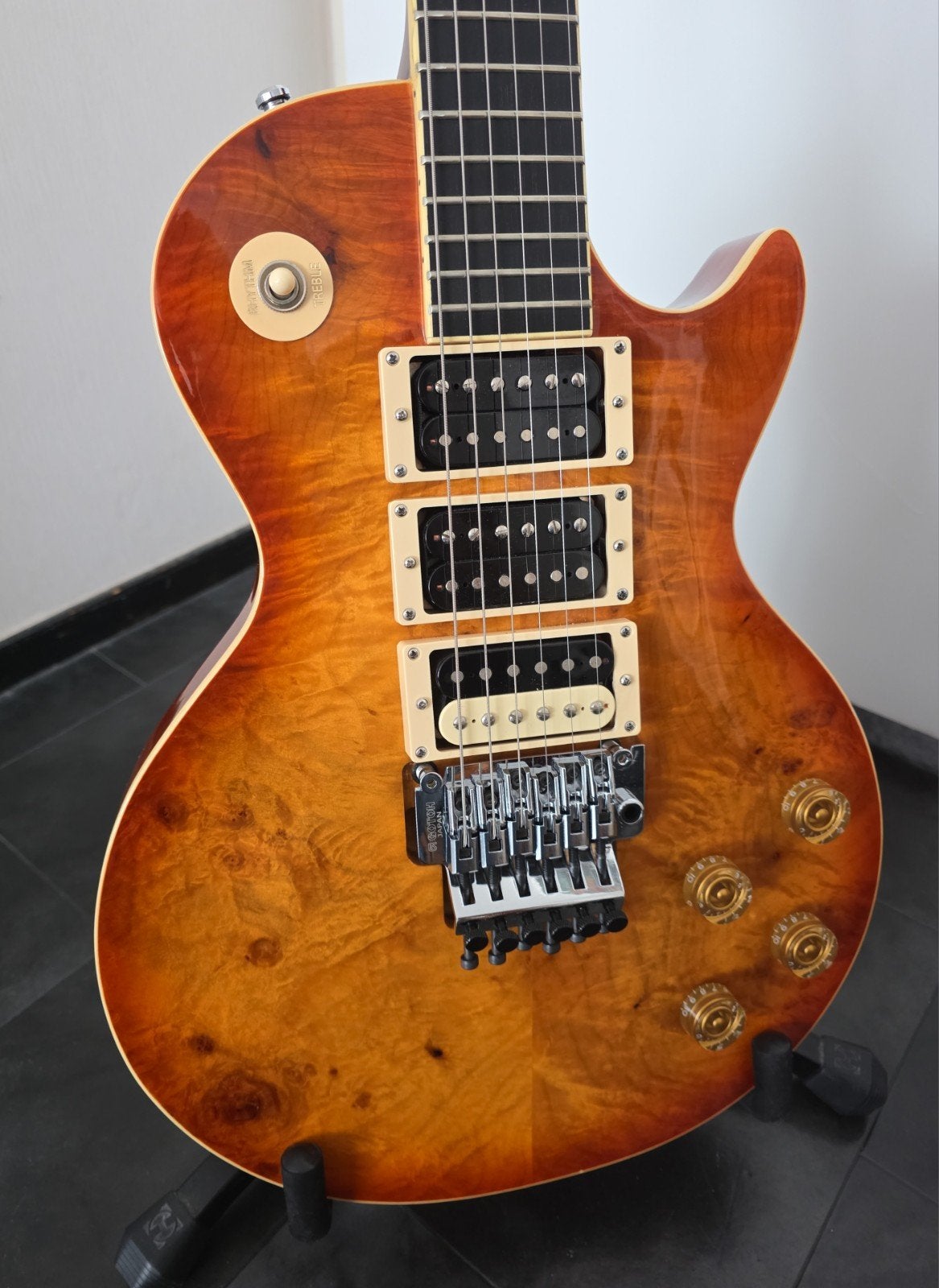 Vox Humana Custom Shop Les Paul 3 pickups., Muziek en Instrumenten, Ophalen, Zo goed als nieuw, Solid body, Overige merken