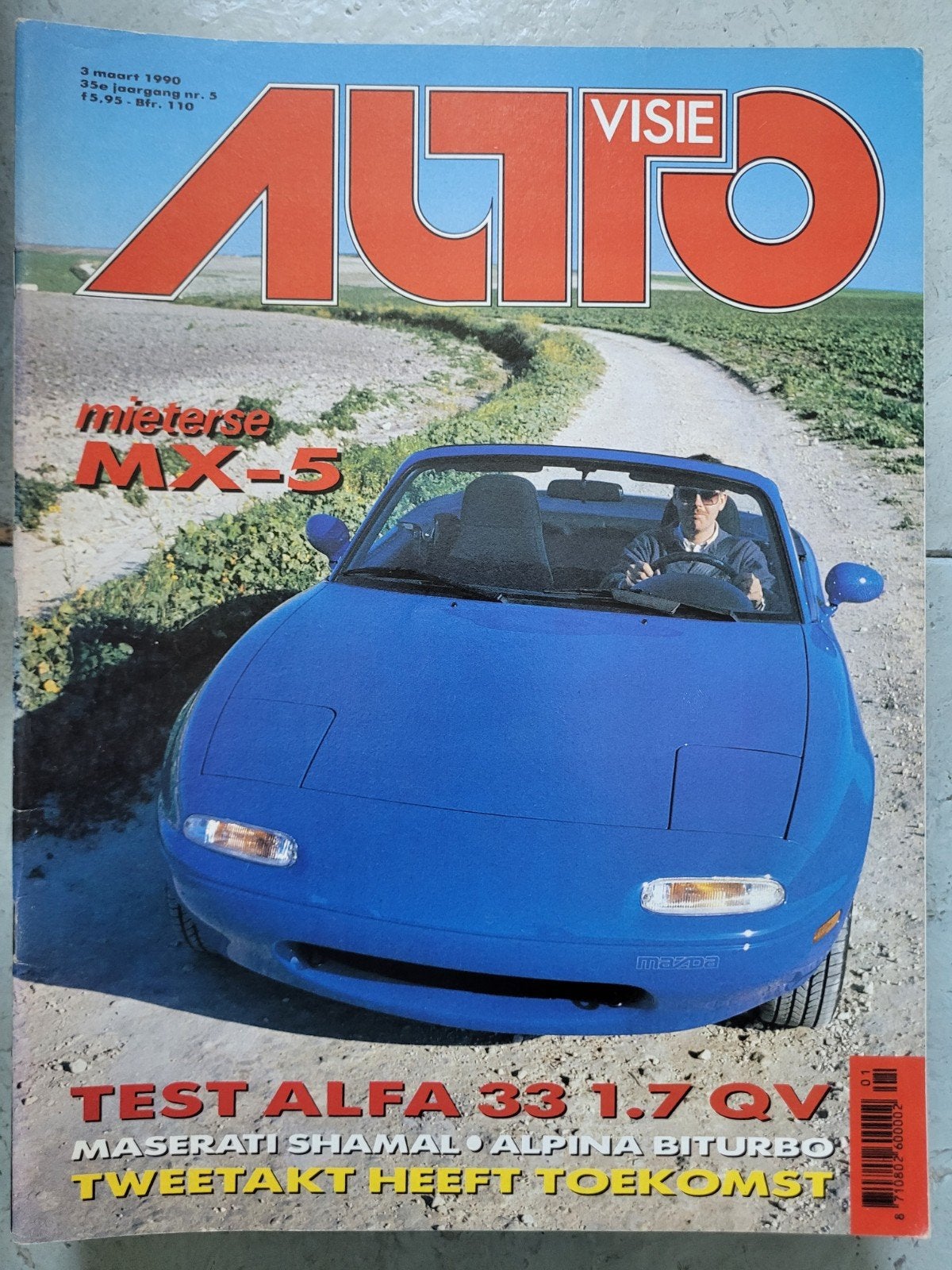 Autovisie nr 5 van 1990, Verzenden, Gelezen, Algemeen