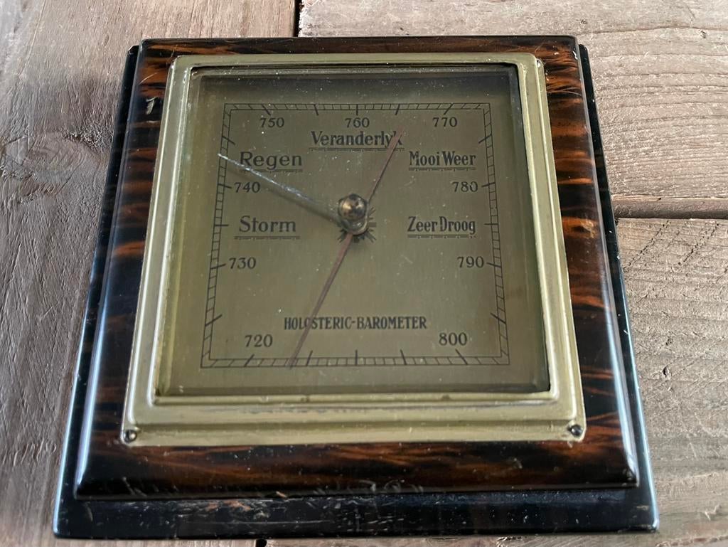 Holosteric Barometer, Ophalen, Rechthoekig