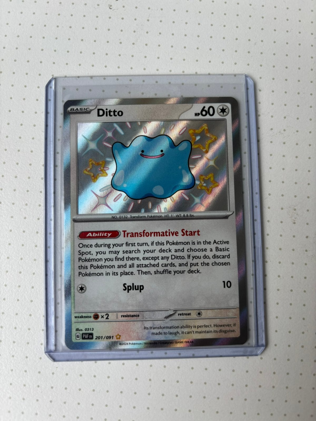 Ditto Shiny #201/091, Verzenden, Zo goed als nieuw