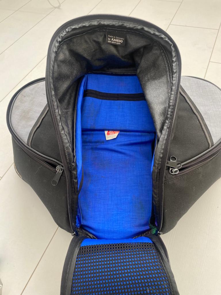 Originele Suzuki bagage tas incl zadel, Ophalen of Verzenden, Gebruikt