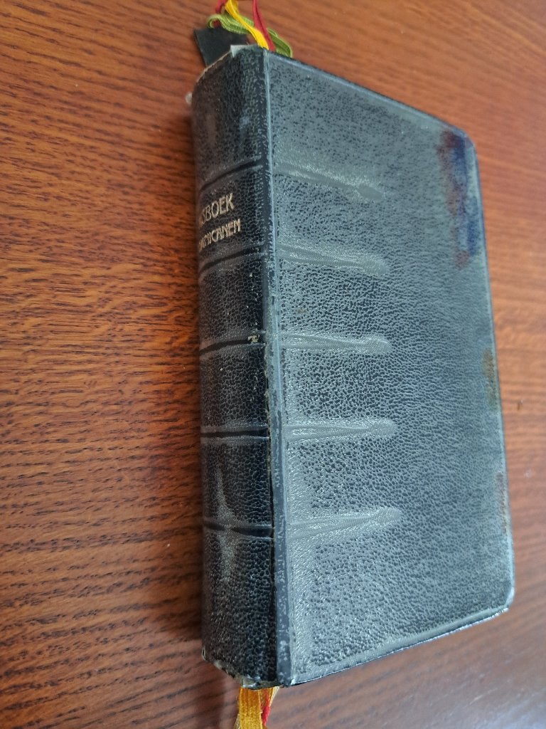 Misboek Dominicanen 1949 – Vismans – met etui, Ophalen of Verzenden, Gelezen, Christendom | Katholiek