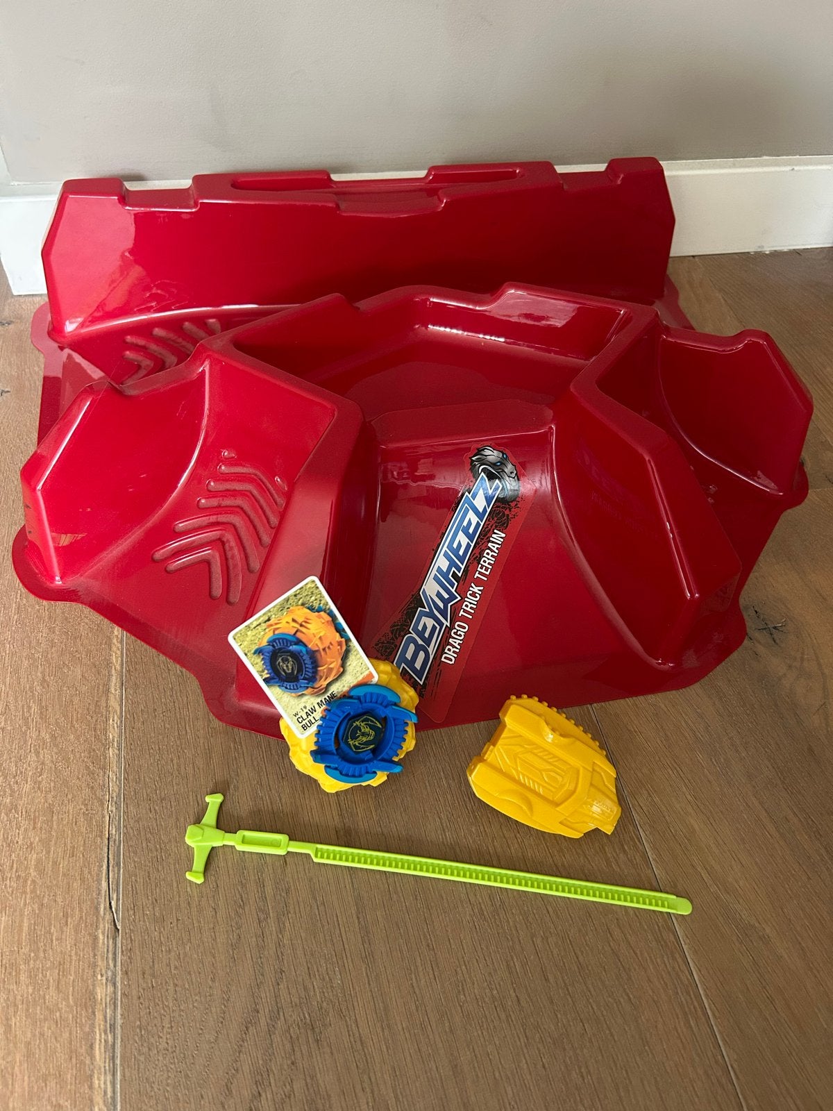 Beyblade Drago Trick Terrain Arena met Beywheelz, Ophalen of Verzenden, Gebruikt, Jongen of Meisje