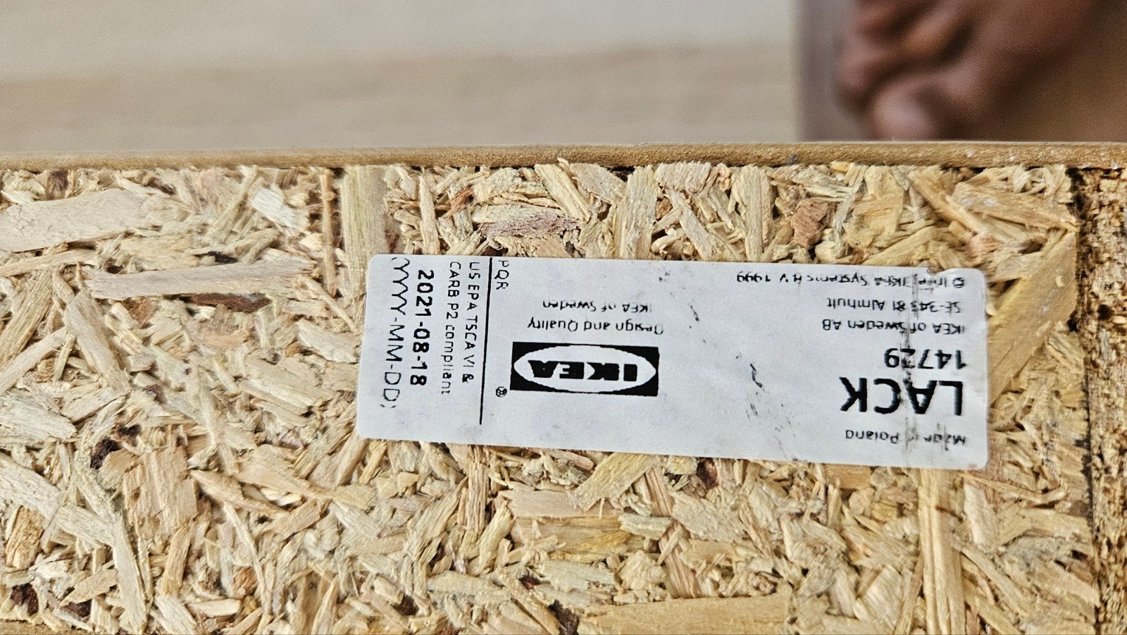 IKEA LACK Planken - 4 stuks, Ophalen of Verzenden, Gebruikt