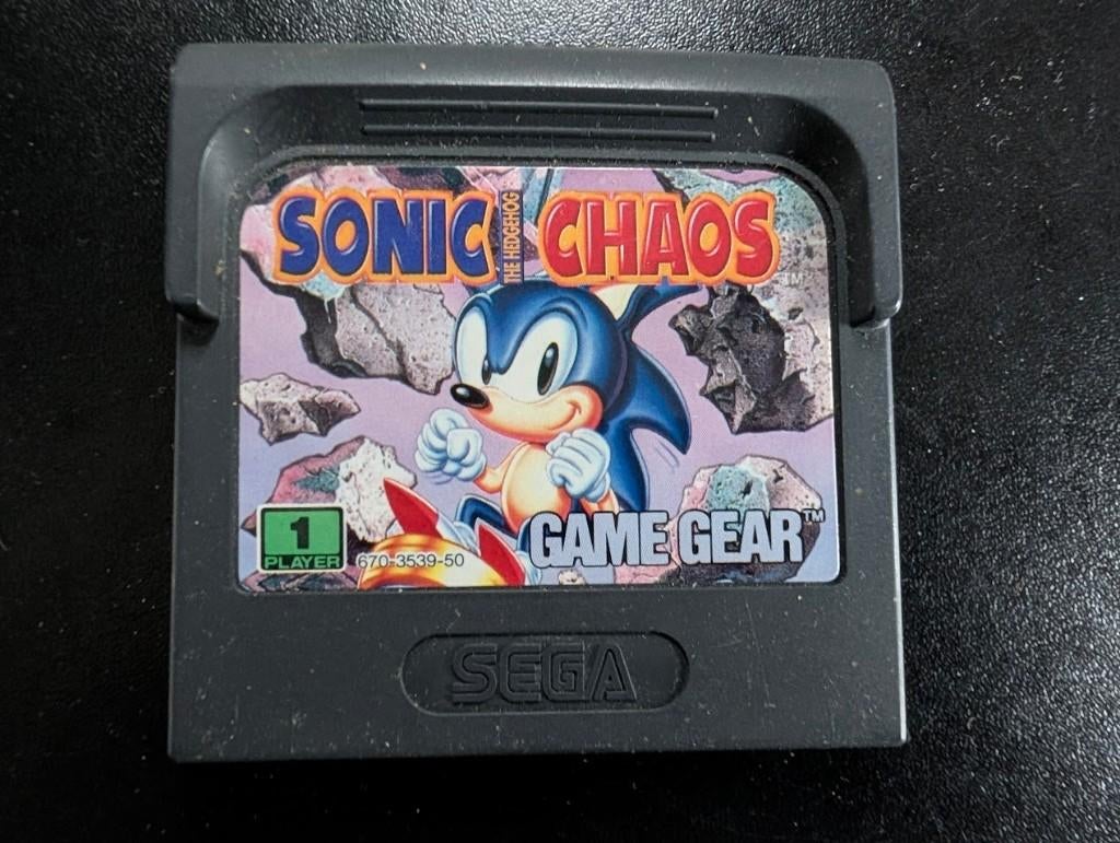 Te koop: Game gear - Sonic Chaos, Avontuur en Actie, Gebruikt, Game Gear, 1 speler