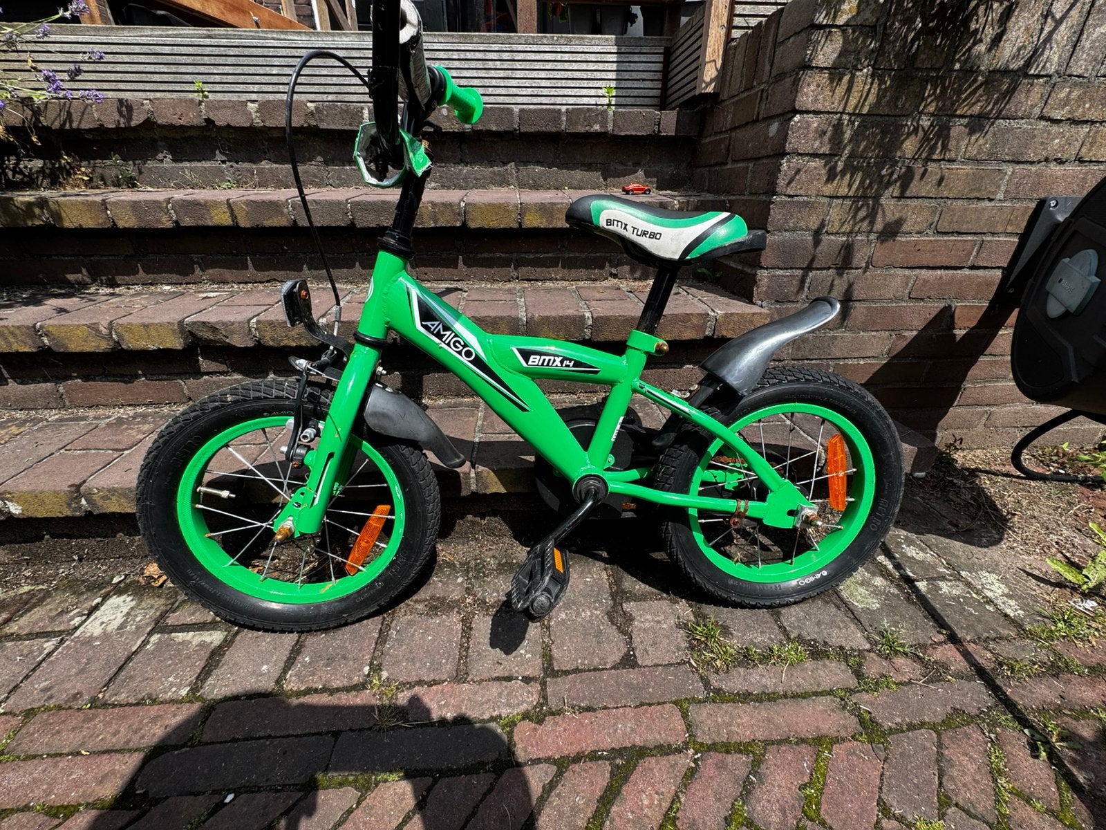 Stoere BMX fiets - 14”, Ophalen, Gebruikt, Minder dan 16 inch