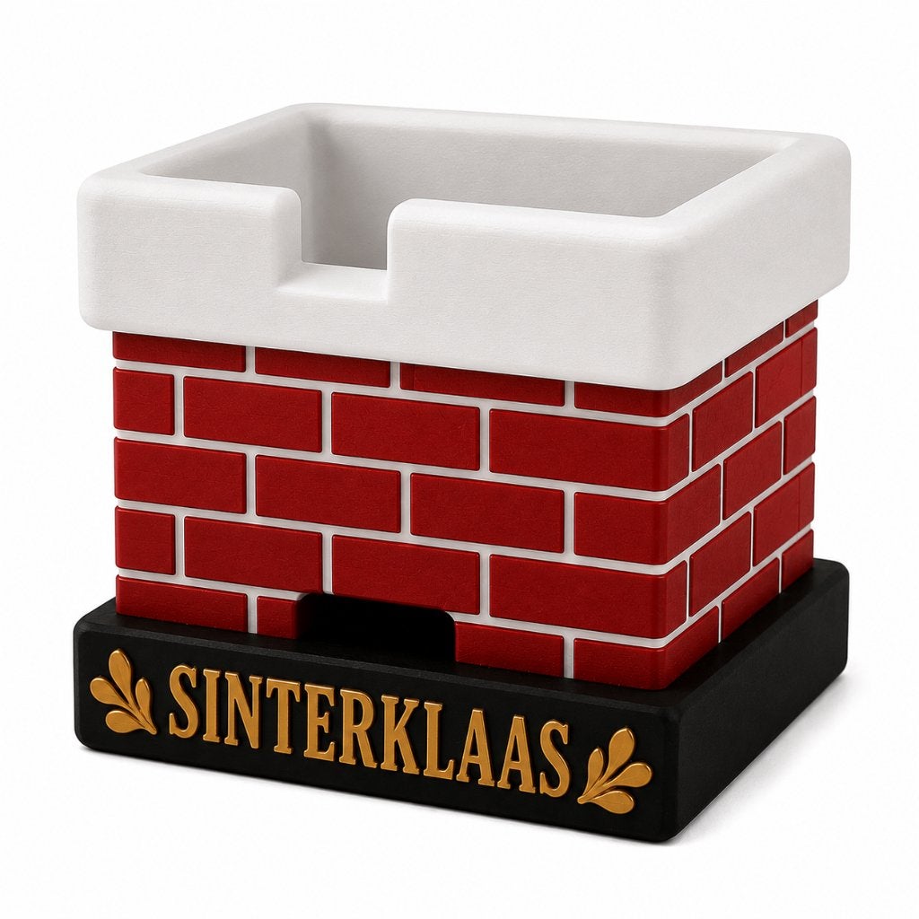 Sinterklaas schoorsteen decoratie 18 cm | 3D geprint, Diversen, Ophalen of Verzenden, Nieuw