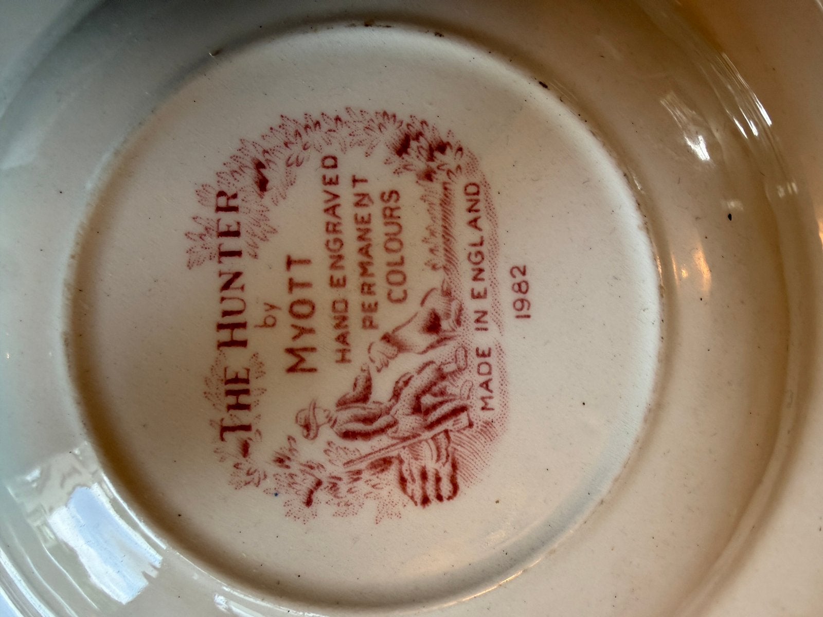 Servies Myott, Ophalen