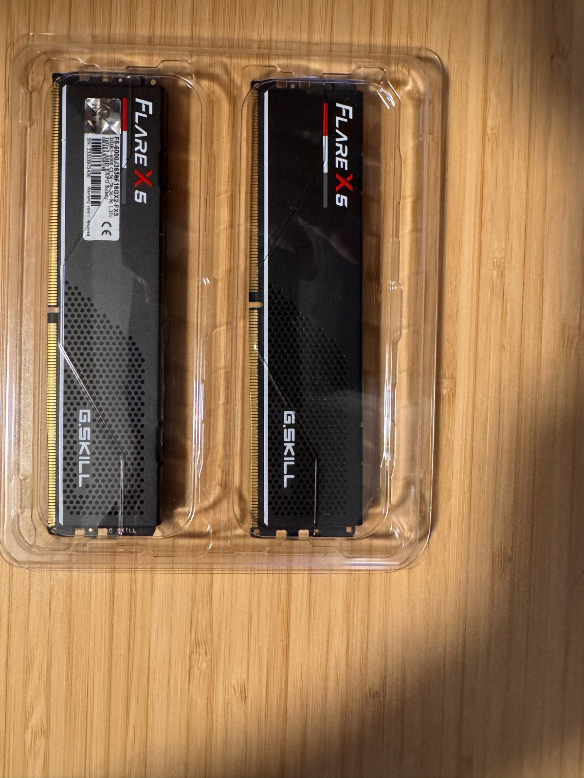 G.Skill Flare X5 32GB DDR5 RAM (2x16GB) 6000MHz, Computers en Software, RAM geheugen, 32 GB, Ophalen of Verzenden, Zo goed als nieuw