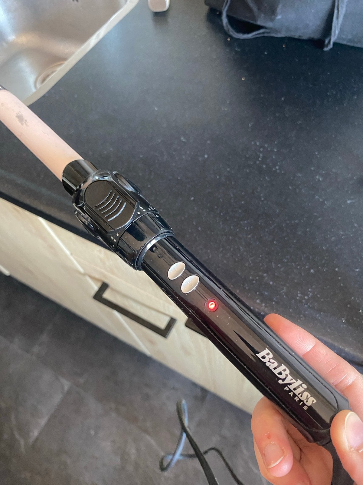 BaByliss Paris Sublim' Touch krultang - Type 279, Ophalen of Verzenden, Zo goed als nieuw, Haarverzorging