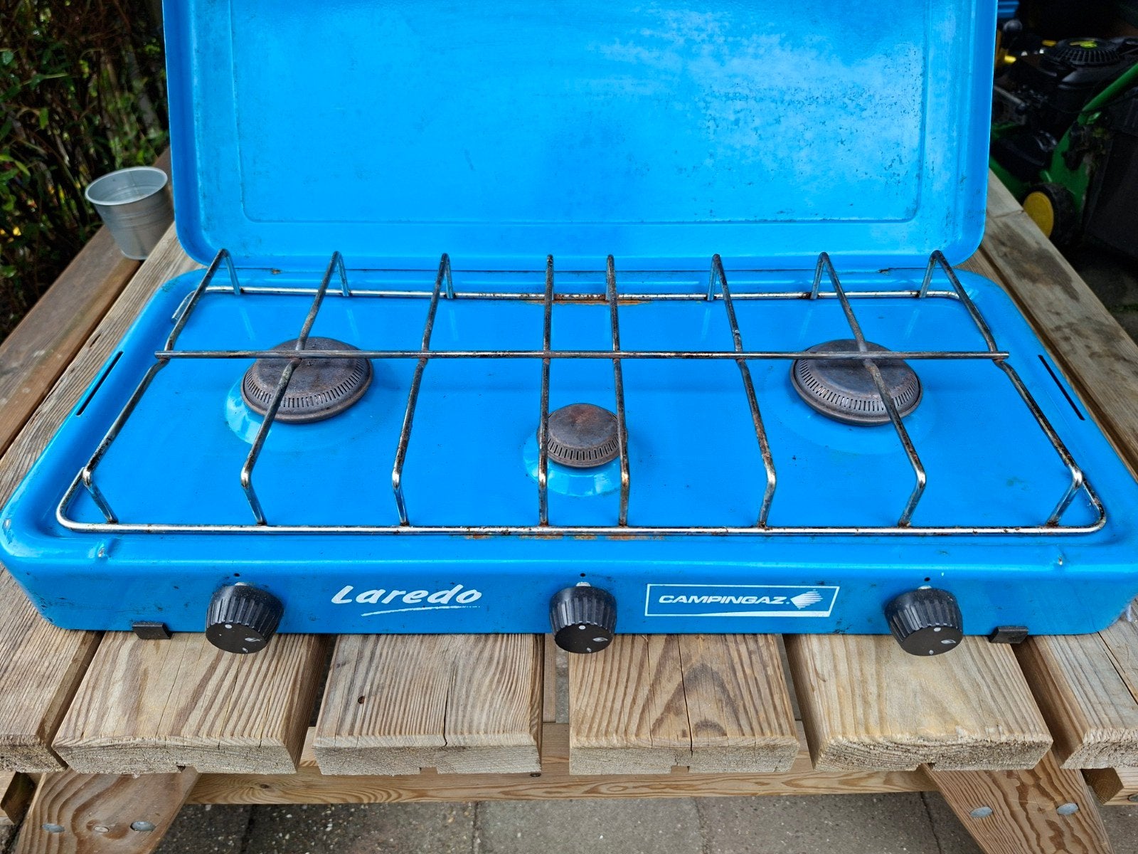 3 pits gastel, Caravans en Kamperen, Kampeeraccessoires, Ophalen