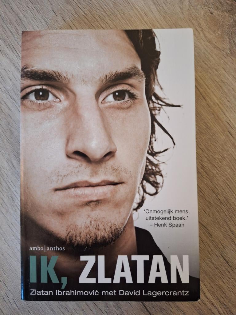 IK, ZLATAN - Zlatan Ibrahimović biografie, Boeken, Gelezen, Ophalen of Verzenden, Sport, Zlatan Ibrahimović met David Lagercrantz