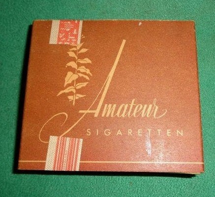 Oorlog wo2 sigaretten Amateur Luxe  rantsoen Nederland vol, Verzenden, Overige soorten, Nederland, Overige typen