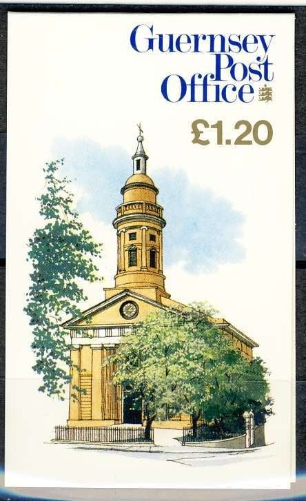 Guernsey postzegelboekje 25 1986 postfris, Ophalen of Verzenden, Postfris