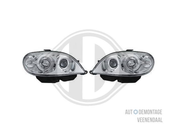 Koplampset links + rechts van een Citroen Saxo, -, Nieuw, Ophalen of Verzenden, -