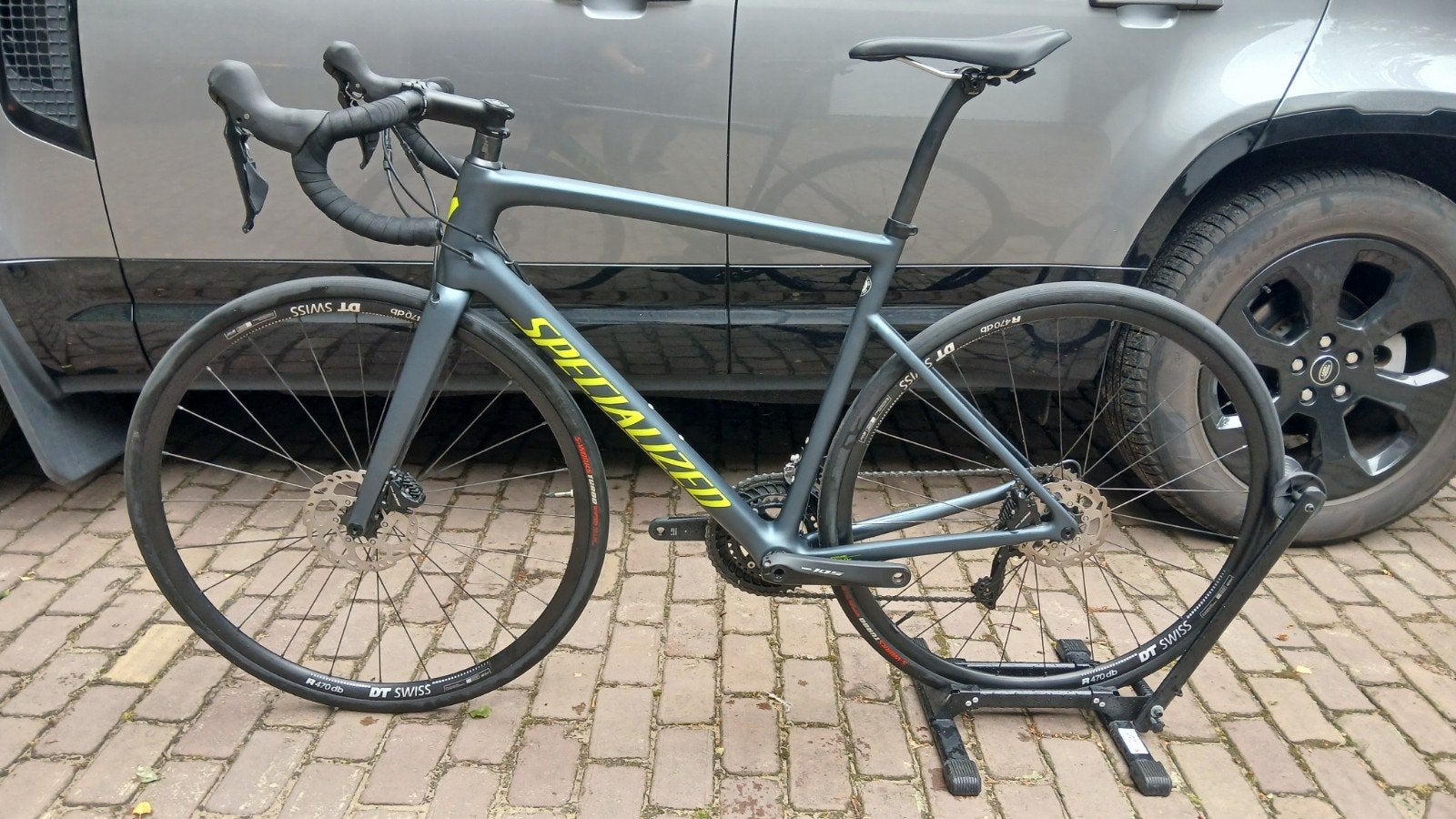Specialized Tarmac SL6 Disc, Shimano 105, Framemaat 56, Fietsen en Brommers, Fietsen | Racefietsen, 28 inch, Carbon, Heren, Zo goed als nieuw