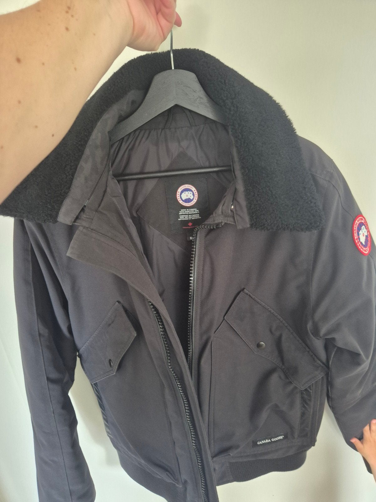 Canada Goose heren winterjas maat M, origineel, zwart, Ophalen, Maat 48/50 (M), Zwart, Canada Goose