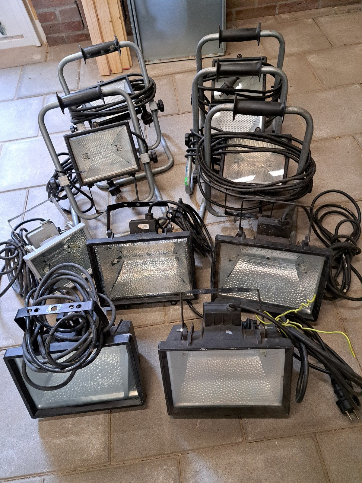 Bouwlampen, Doe-het-zelf en Verbouw, Bouwverlichting, Ophalen, 500 watt of meer