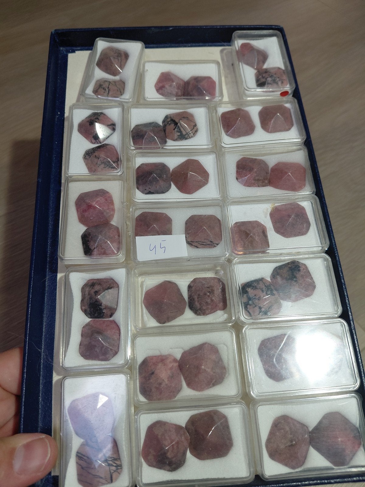 Partij Rhodoniet punten, Verzamelen, Mineralen en Fossielen, Ophalen of Verzenden