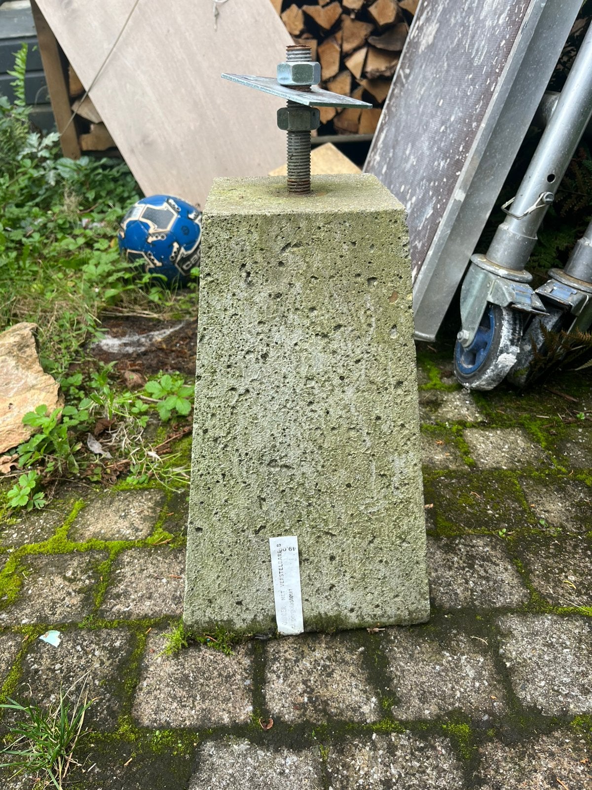 Poer beton, Ophalen, Gebruikt, Beton