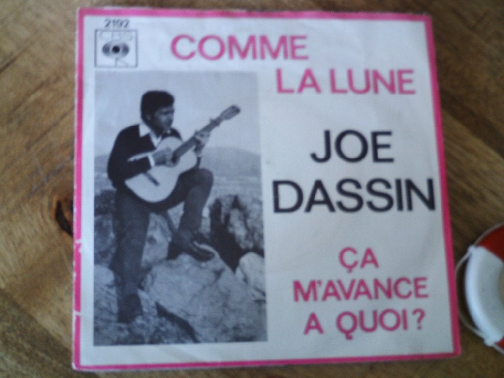 Joe Dassin - Comme La Lune / Ça M'avance A Quoi? 7s, Cd's en Dvd's, 7 inch, Ophalen of Verzenden, Zo goed als nieuw, Overige typen