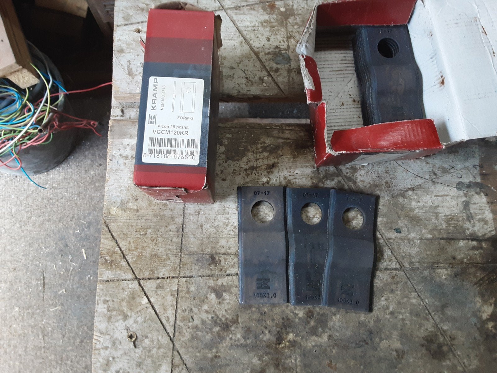 Kramp Vicon Maaier Messen (36 stuks) nieuw, Ophalen, Nieuw