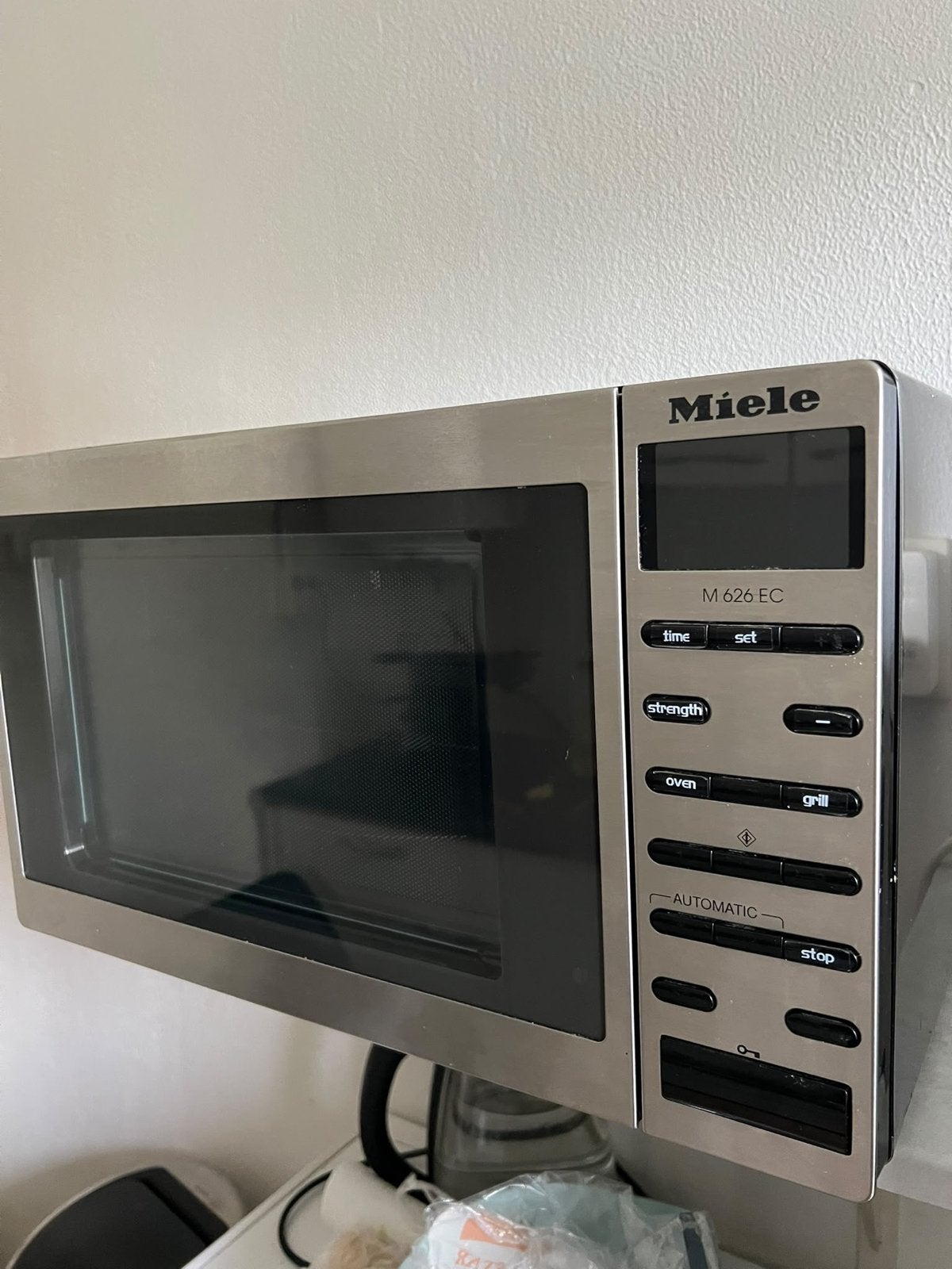 Miele M 626 EC Combimagnetron - Zo goed als nieuw, Witgoed en Apparatuur, Combimagnetron, 60 cm of meer, Grill, Ophalen of Verzenden