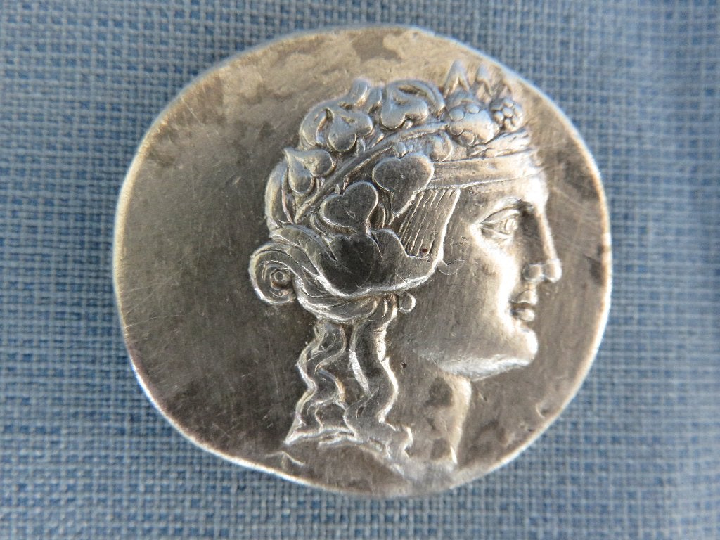 Thrace Tetradrachme – ca. 100 B.C. - Thasos, Ophalen of Verzenden, Losse munt, Zilver