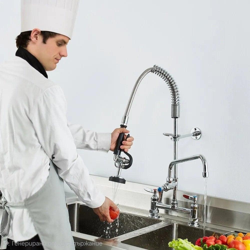 Keukenkraan Horeca, Ophalen, Nieuw, Rvs, Kraan