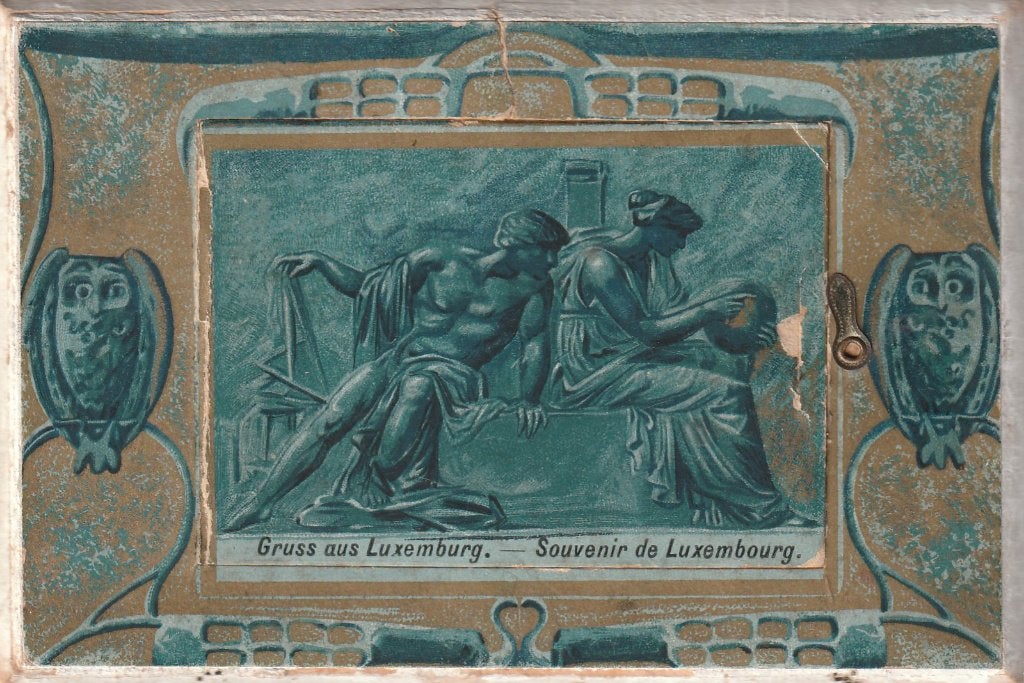 Postkaart Luxemburg, Verzenden, Voor 1920, Duitsland