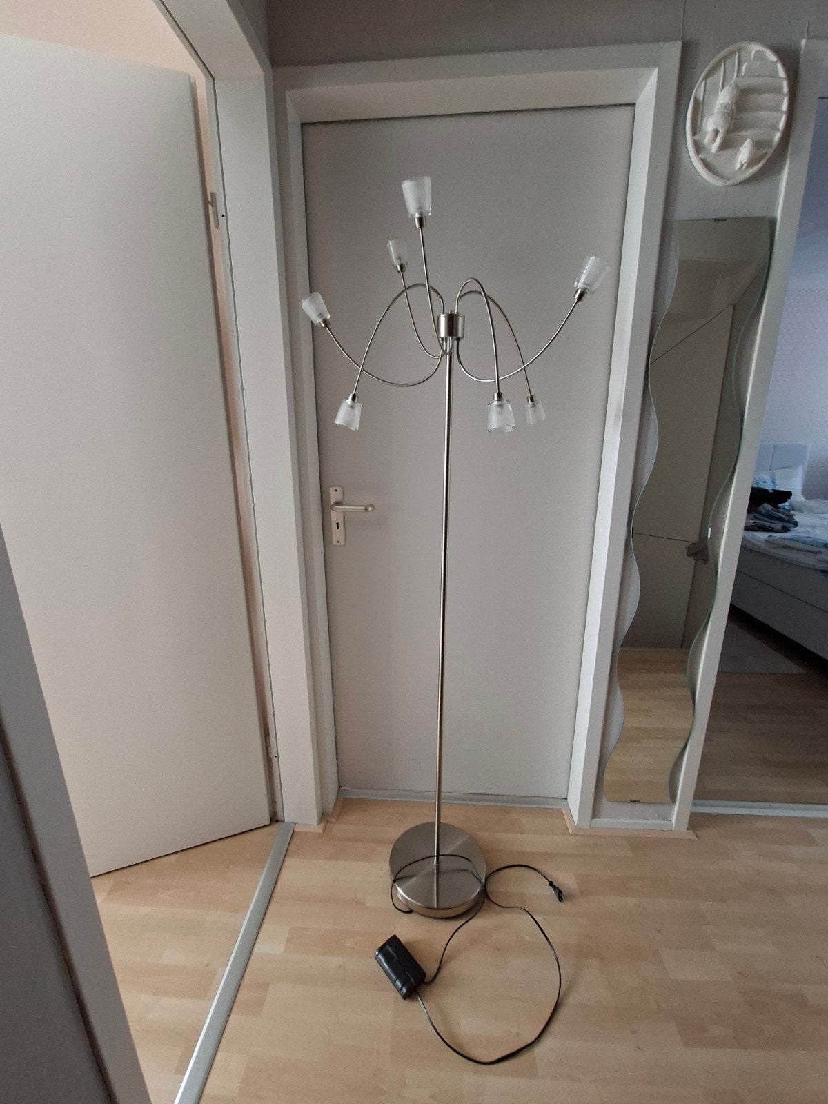 vloer lamp ikea, Ophalen, Zo goed als nieuw, Metaal, 150 tot 200 cm