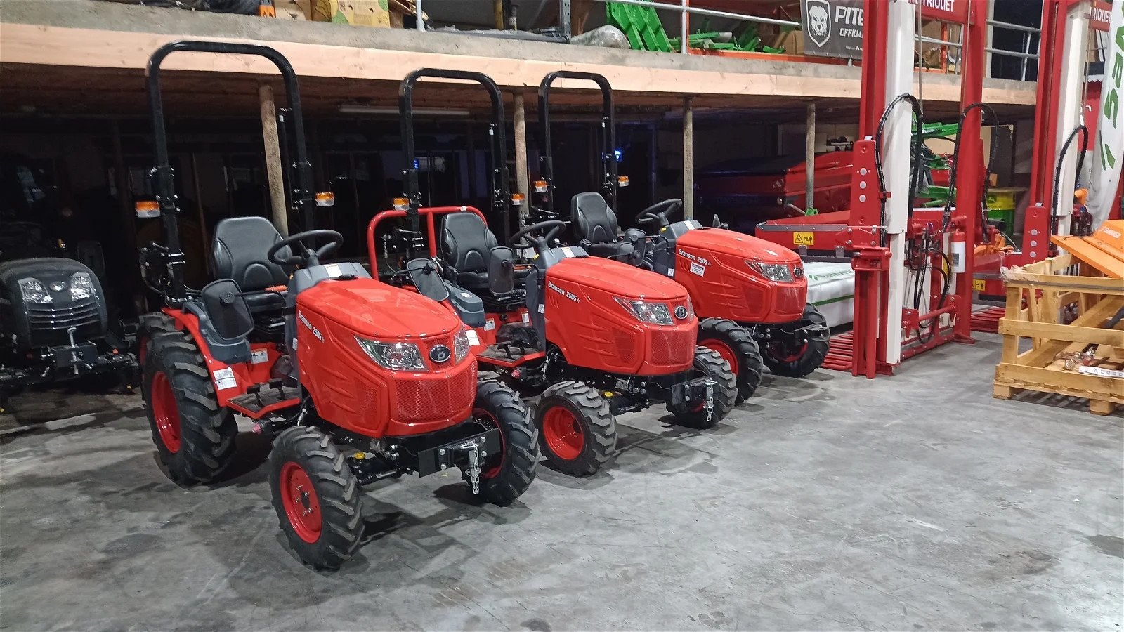 Branson 2505h (bj 2024), Overige typen