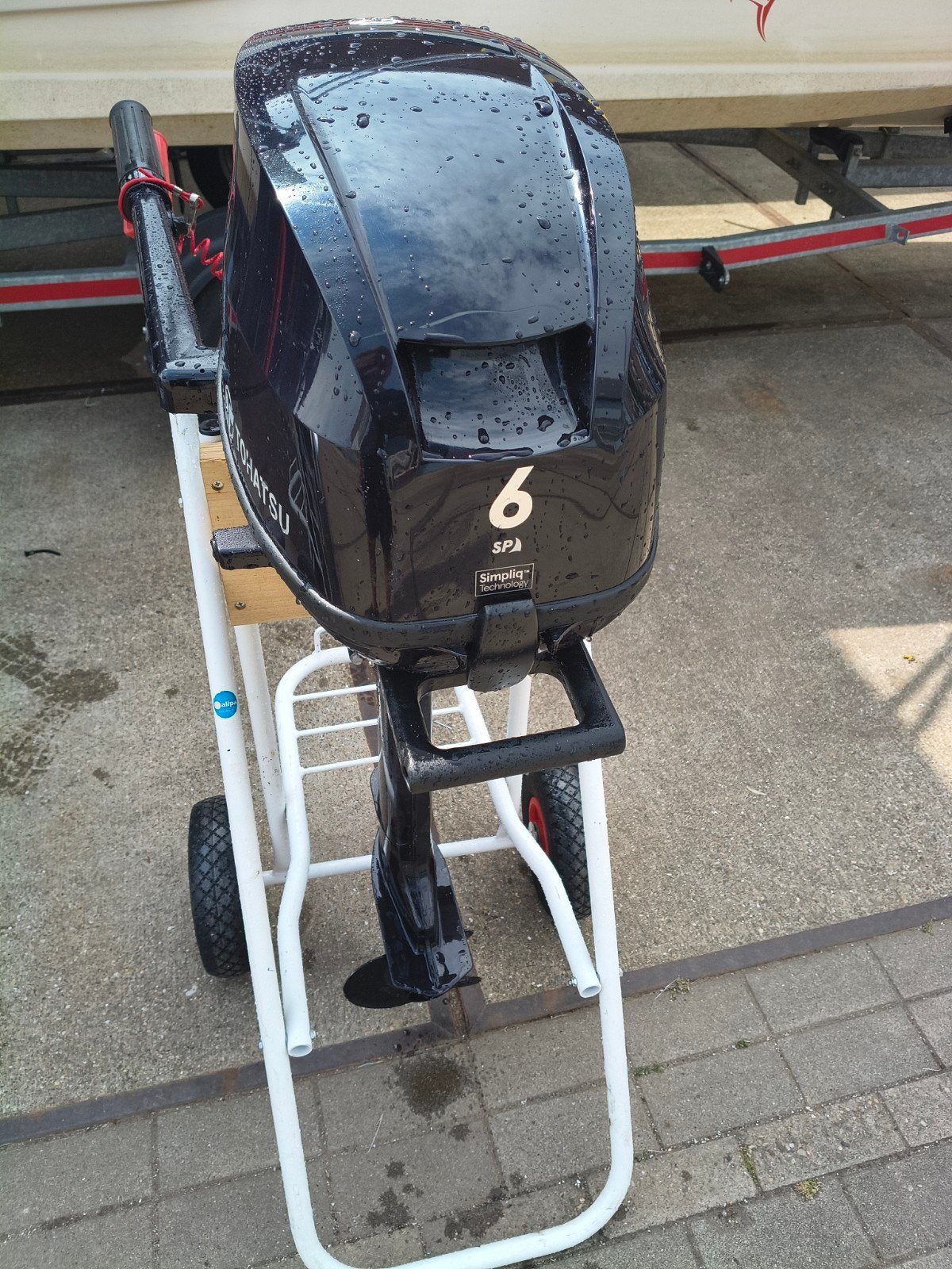 Tohatsu 6 Sailpro Buitenboordmotor met kap schade, Ophalen of Verzenden